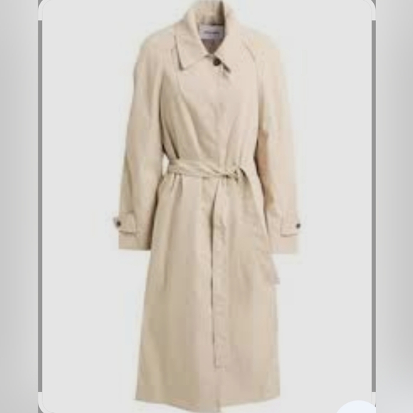 Low Classic Cream Trench Coat Long Length Belted Brand New With Labels